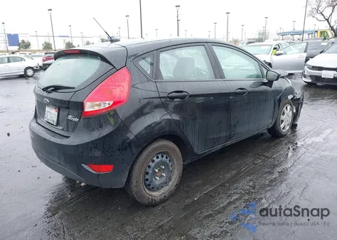 2012 Ford Fiesta Se из США, поврежденный, VIN 3FADP4EJ5CM132068